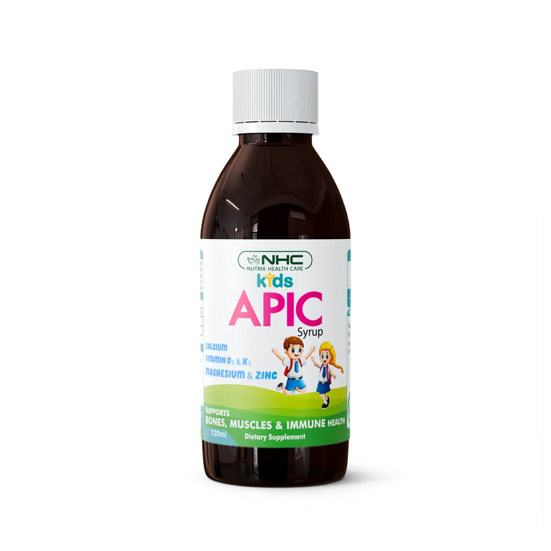 Apic Syrup multivitamin liquid with Calcium, Nutrix Health Care
