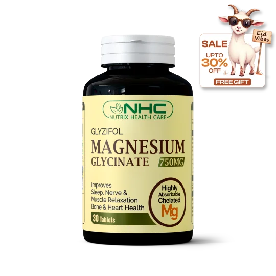 Glyzifol Magnesium Glycinate (750mg Tablet)