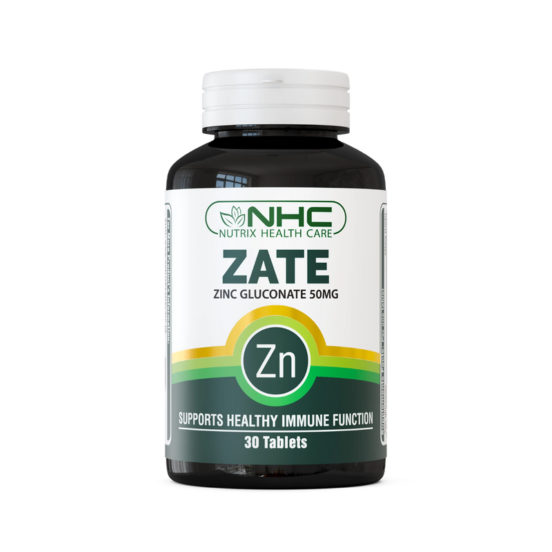 Zate Tablet zinc‑rich immune support supplement, Nutrix Health Care