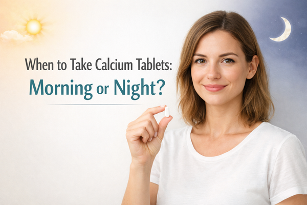 Best Time to Take Calcium Tablets for Bones
