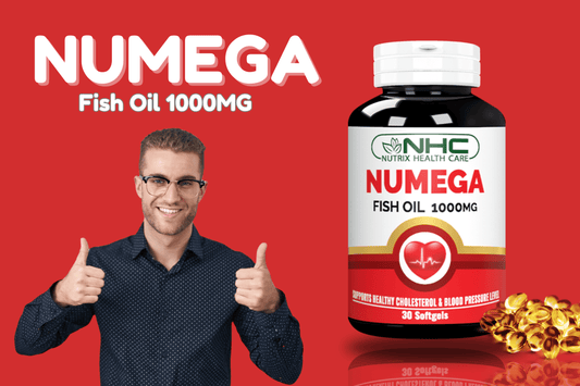 Numega: Best Fish Oil Softgels Available in Pakistan - Nutrix Health Care