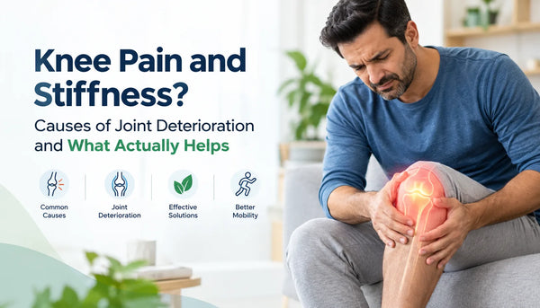 Knee Pain and Stiffness? Causes of Joint Deterioration and What Actually Helps