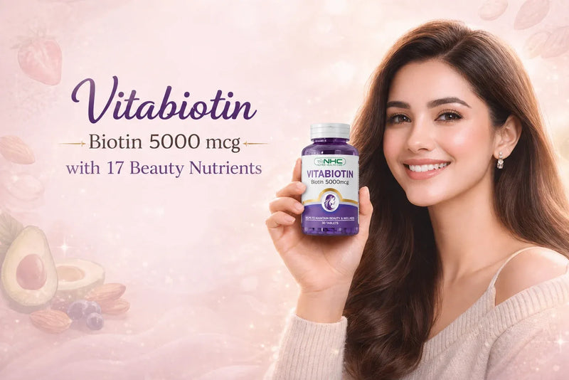 Best Hair Skin and Nails Supplement in Pakistan - VitaBiotin Benefits