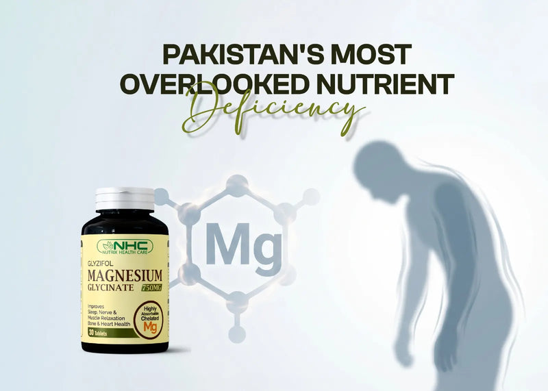 Pakistan's Most Overlooked Nutrient Deficiency: How Low Magnesium is Destroying Your Sleep, Mental Health & Muscles And How Glyzifol Magnesium Glycinate Can Help