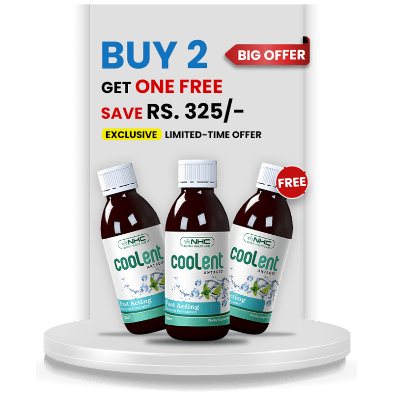 Acidity Relief Bundle (2 Coolent + 1 Free Coolent) - Nutrix Health Care