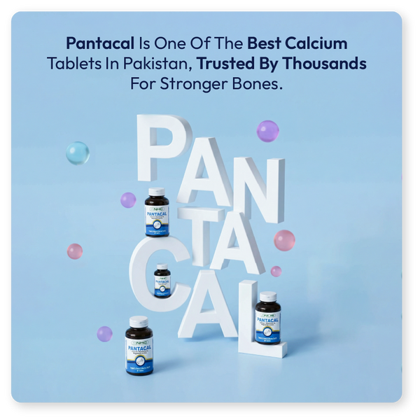 Pantacal Is One Of The Best Calcium Tablets In Pakistan, Trusted By Thousands For Stronger Bones.