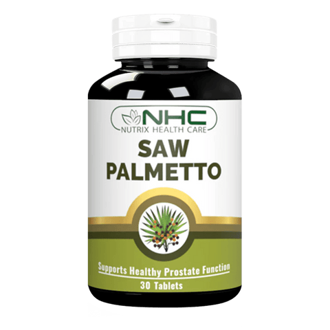 SAW Palmetto prostate support supplement tablets by Nutrix Health Care in Pakistan