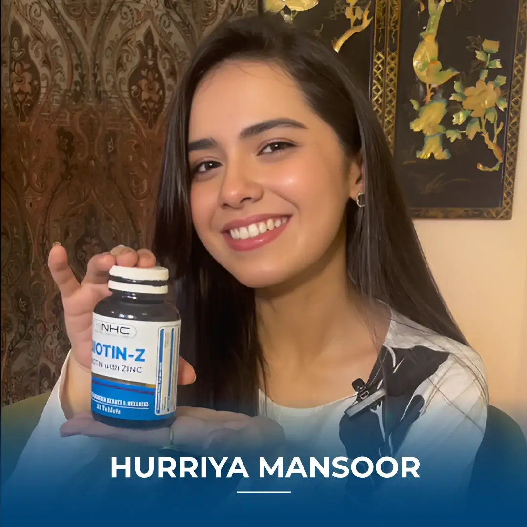 biotin-z recommended by Hurriya mansoor