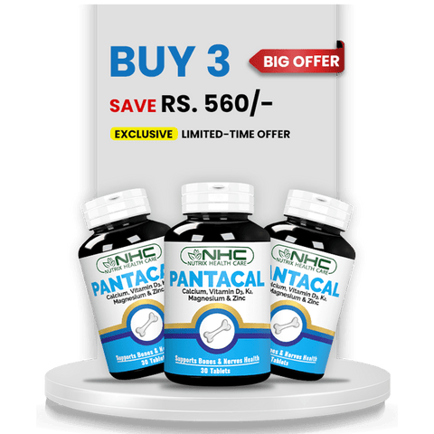 Bone Support Bundle (3 Pantacal) - Nutrix Health Care