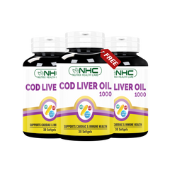 2 Cod Liver Oil + 1 Cod Liver Oil Free