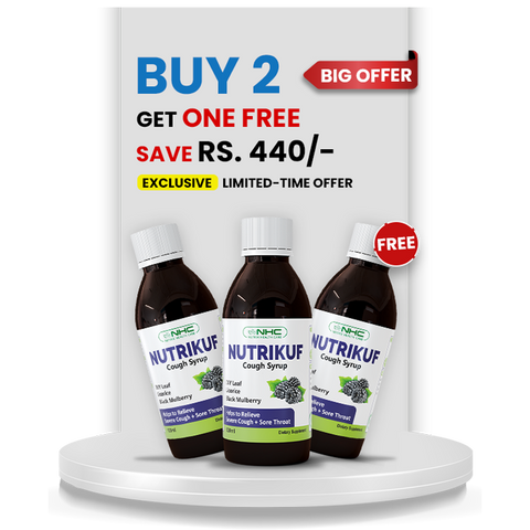 Cough Relief Bundle (2 Nutrikuf + 1 Free Nutrikuf) - Nutrix Health Care