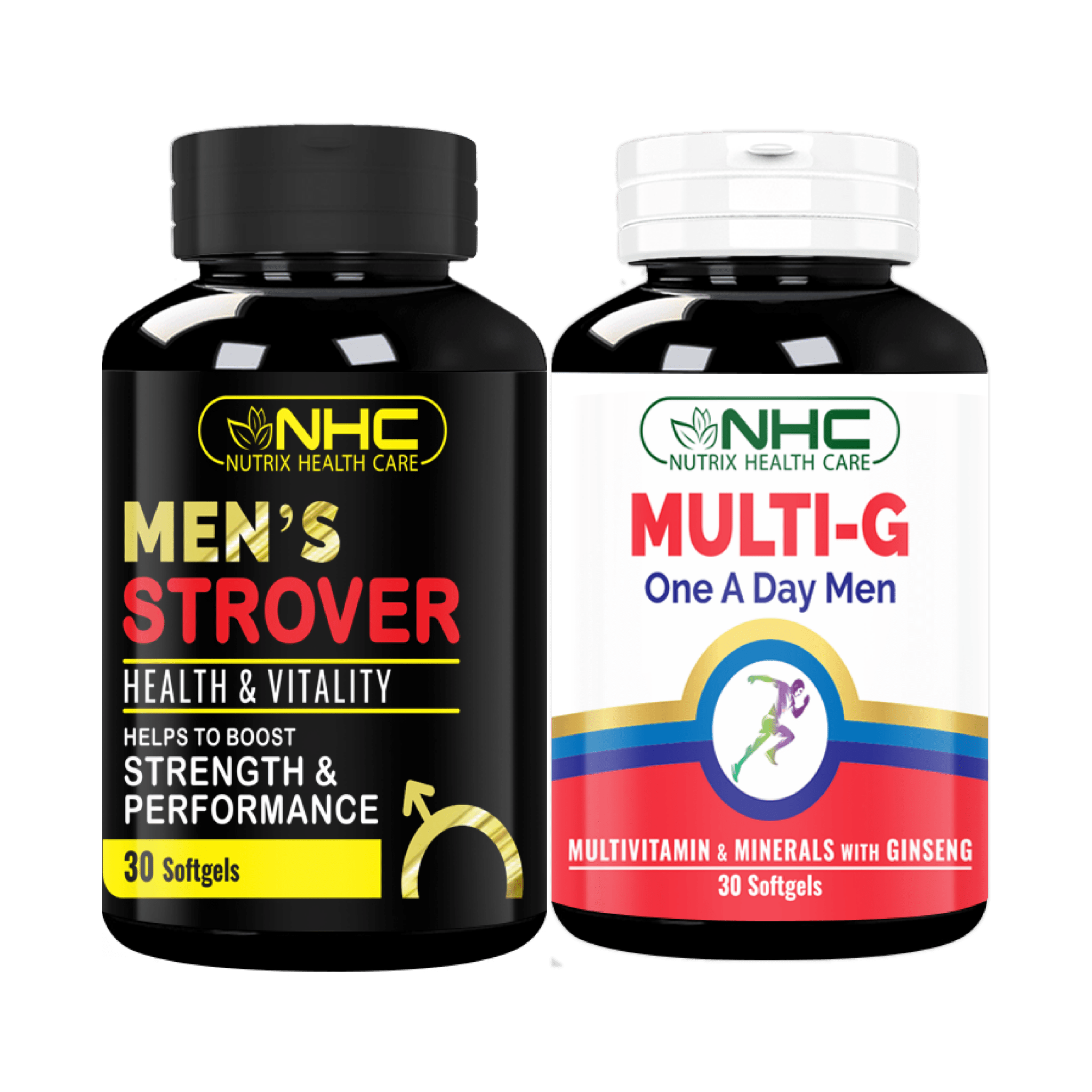 Men’s Health Bundle (Strover + Multi - G) - Nutrix Health Care