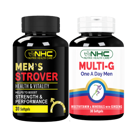 Men’s Health Bundle (Strover + Multi - G) - Nutrix Health Care