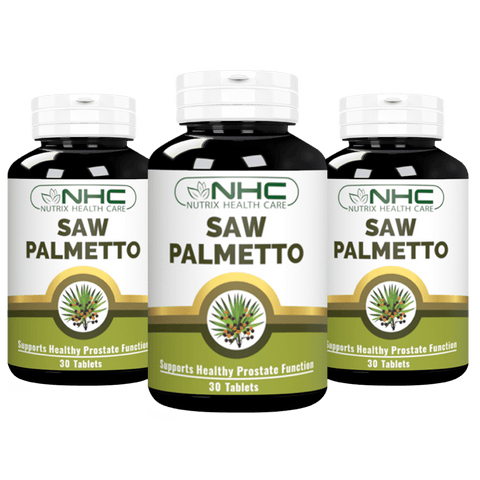 Prostate Relief Bundle (3 Saw Palmetto) - Nutrix Health Care