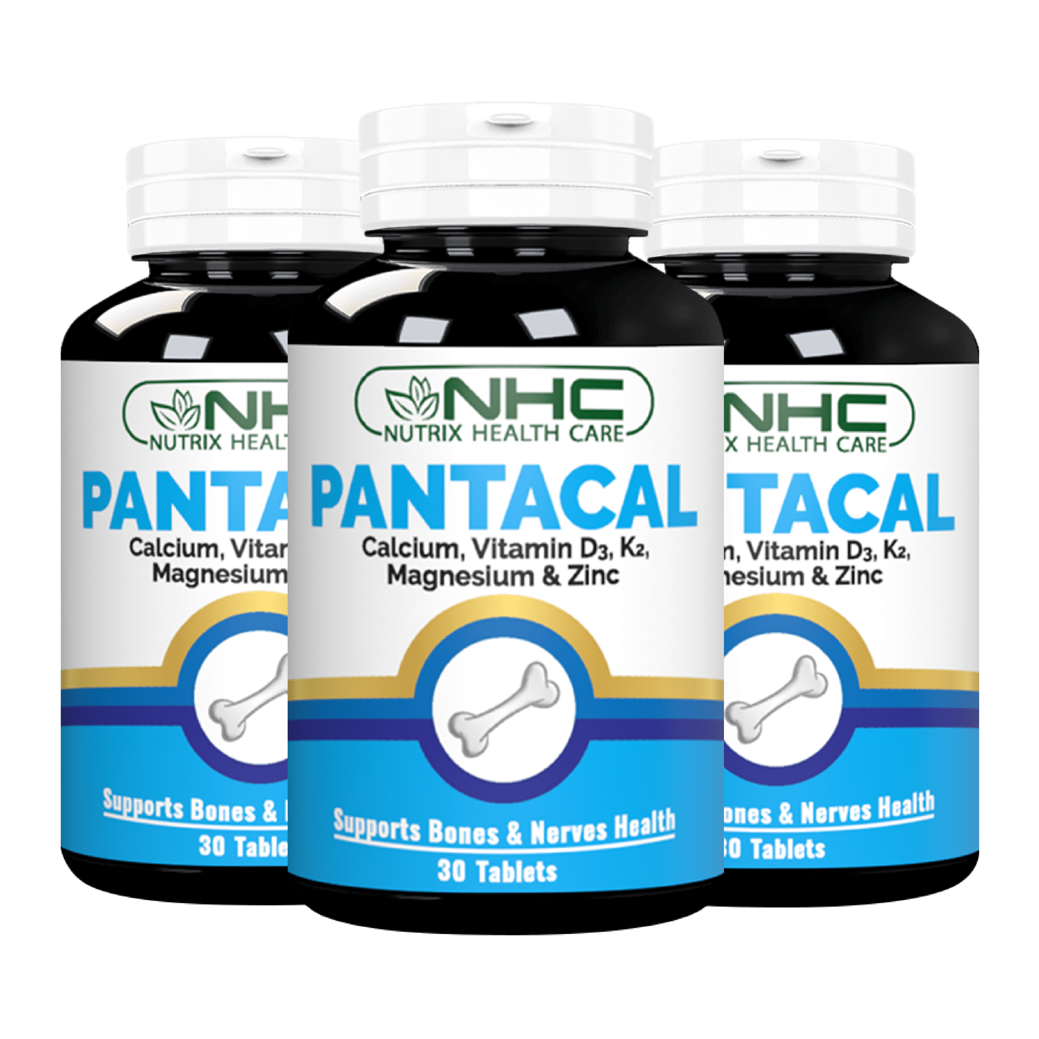 Bone Support Bundle (3 Pantacal) - Nutrix Health Care