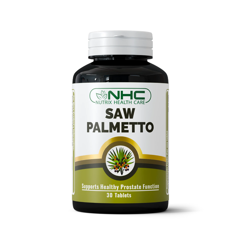 Nutrix Health Care Saw Palmetto Tablet, prostate & urinary flow support supplement
