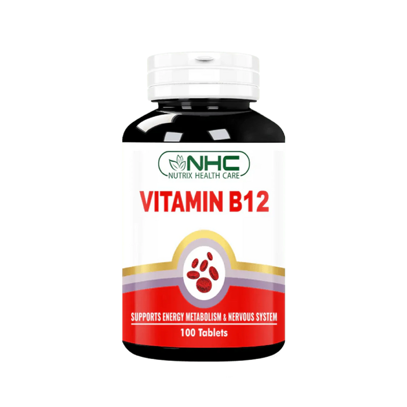 Vitamin B12 supplement tablets by Nutrix Health Care