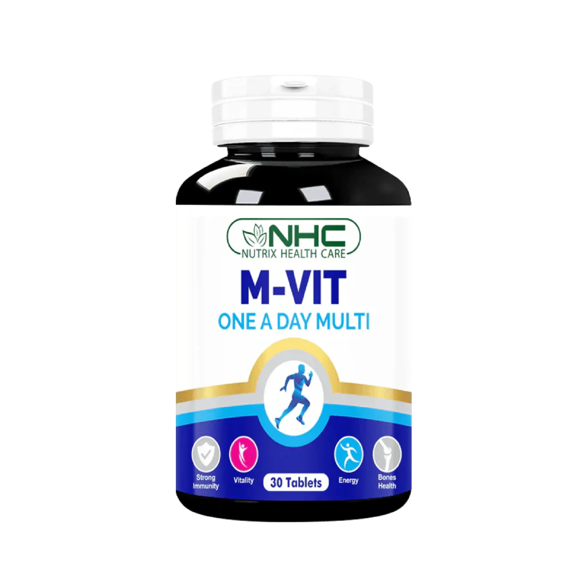 Nutrix Health Care M-Vit tablet, men’s multivitamin with 19 essential vitamins and minerals