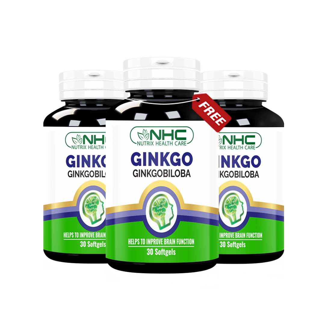 2 Ginkgo + 1 Ginkgo free