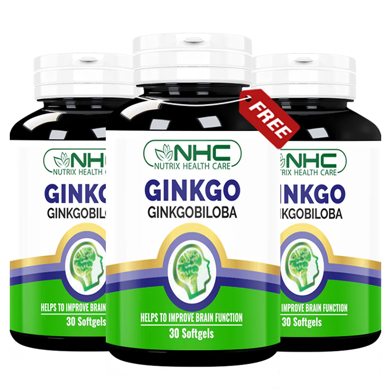 2 Ginkgo + 1 Ginkgo free