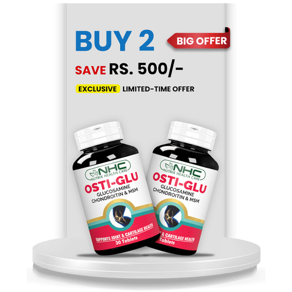 Joint Pain Relief Bundle (2 Osti - Glu) - Nutrix Health Care