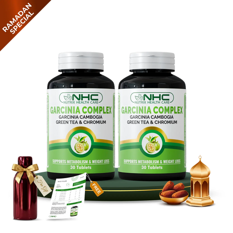 Nutrix Health Care - Ramadan Special Garcinia Complex weight loss bundle pack.