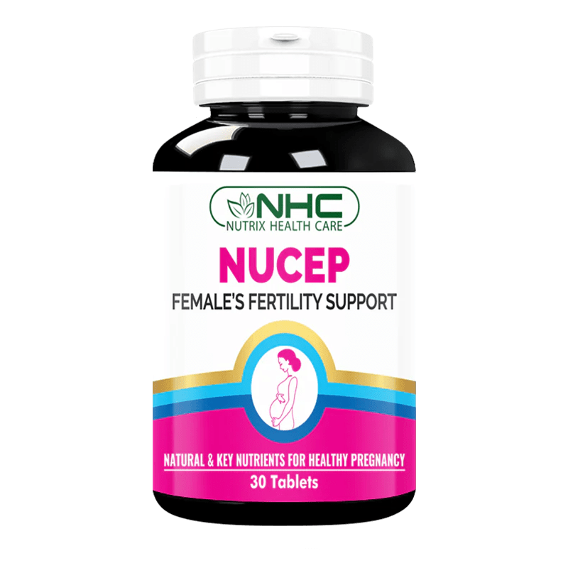 NuCEP fertility support tablets, 21 key vitamins & minerals for women