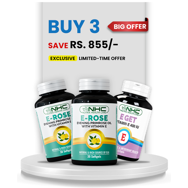 PCOS Relief Bundle (2 E-Rose + 1 E-Get)