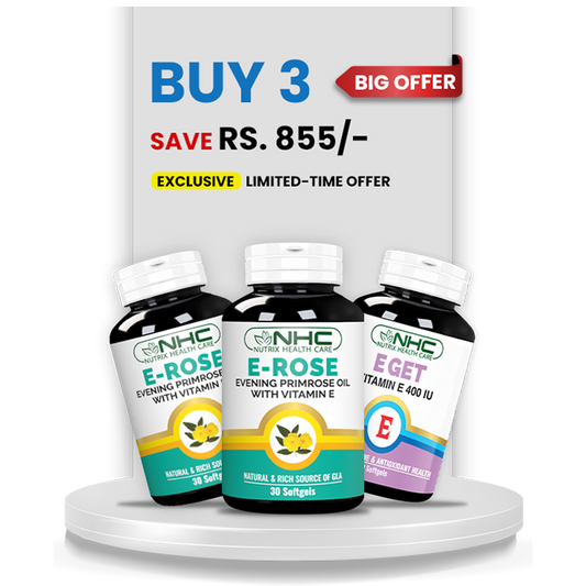 PCOS Relief Bundle (2 E-Rose + 1 E-Get)