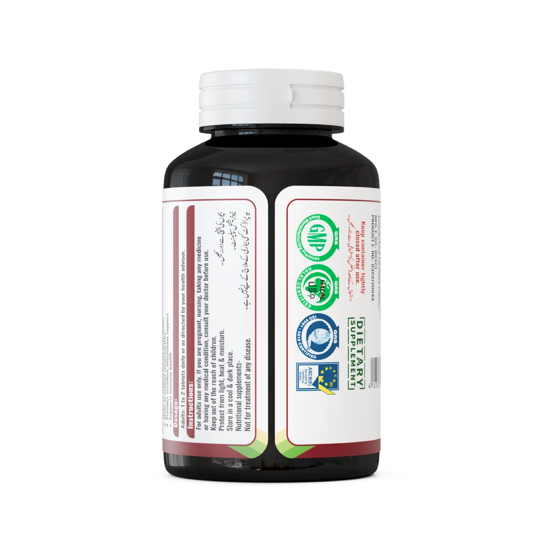 Nutrix Health Care Nuberry chewable tablet cranberry extract with vitamin C and E for urinary tract health back