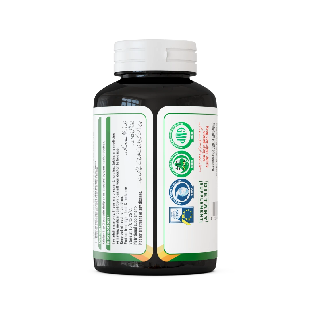 Nutrix Healthcare Omega Complex Capsule – Omega 3 6 9 Supplement back