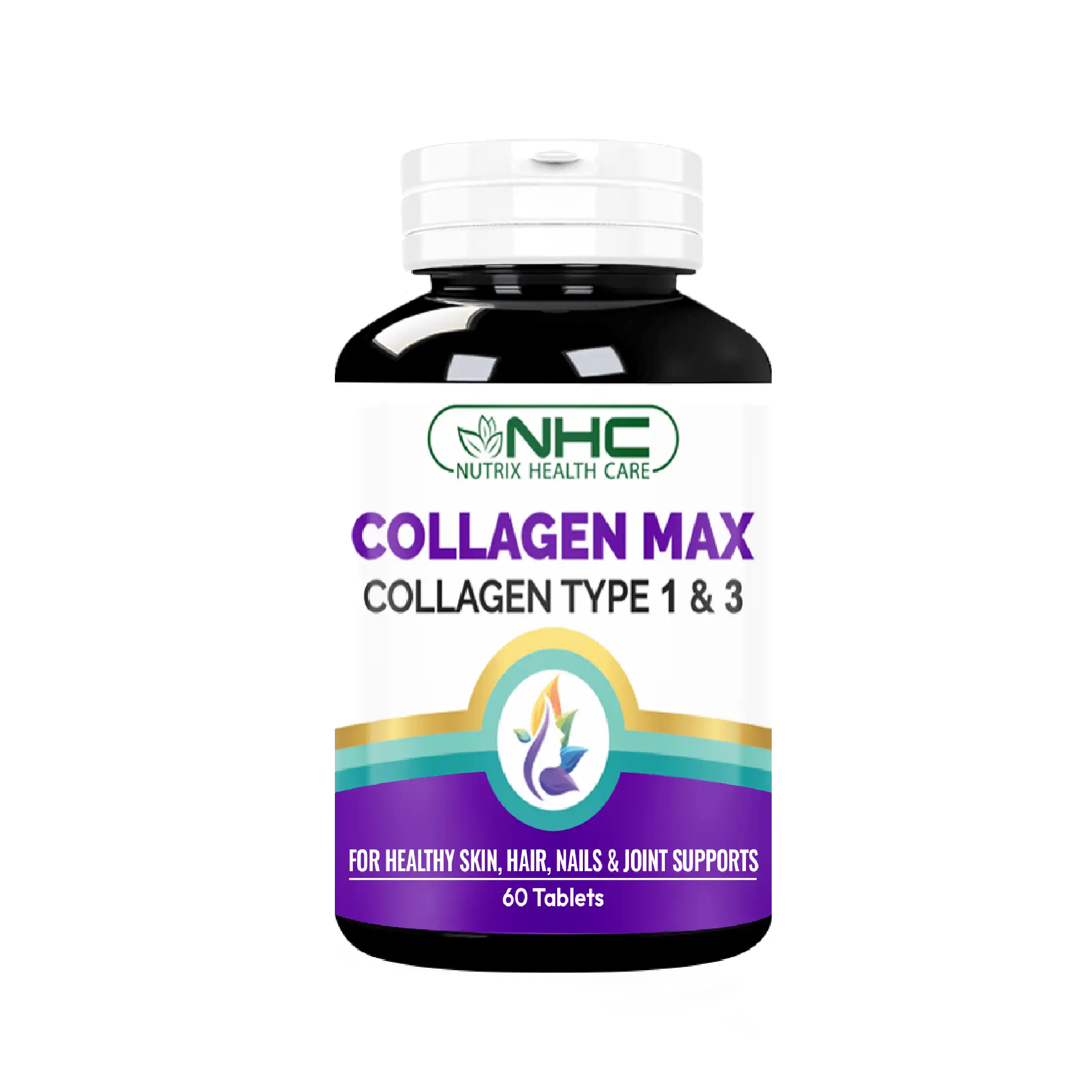 Collagen Max Tablet, Collagen Max skin hair nails joint support