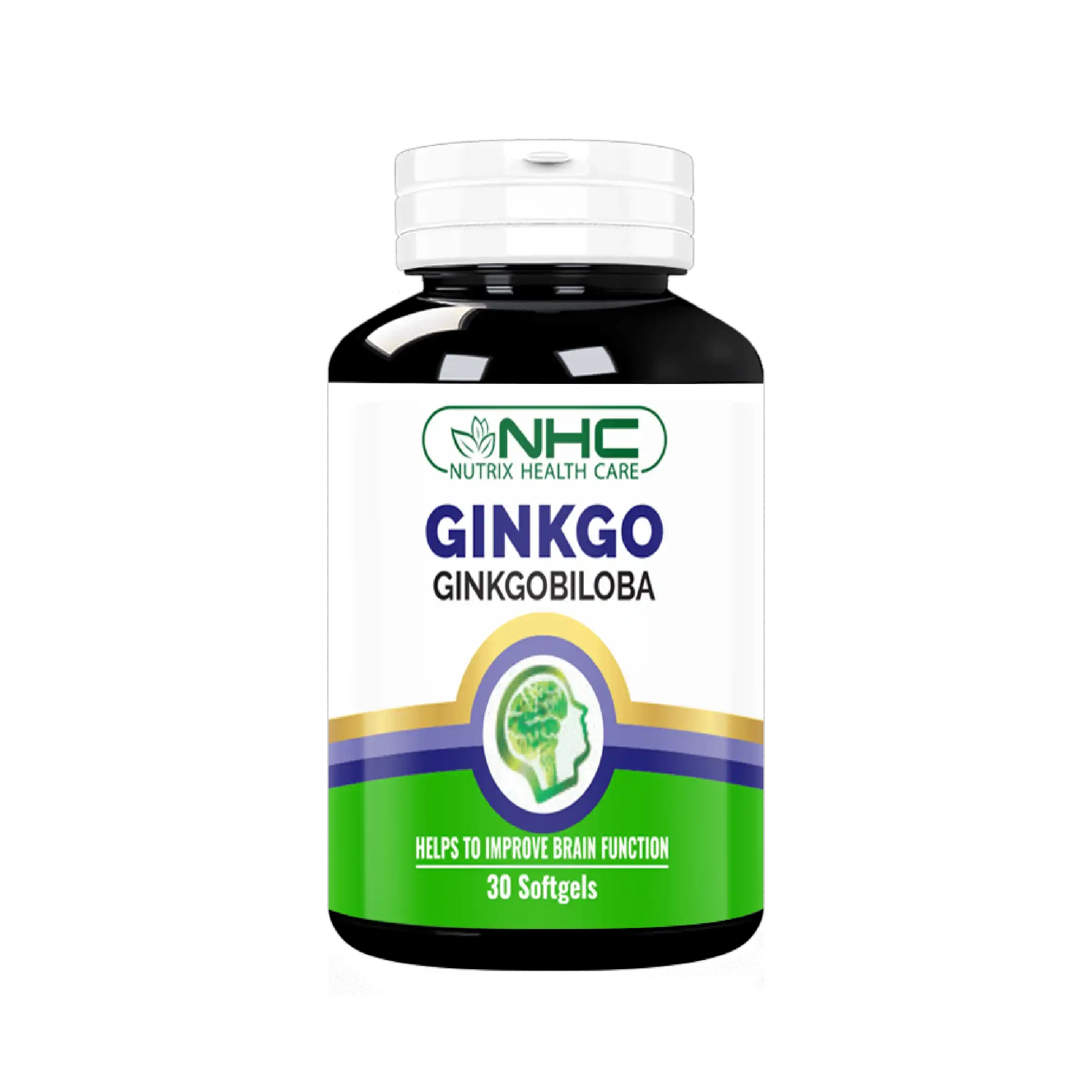 Ginkgo Capsule Ginkgo Biloba extract supplement for brain, Nutrix Health Care