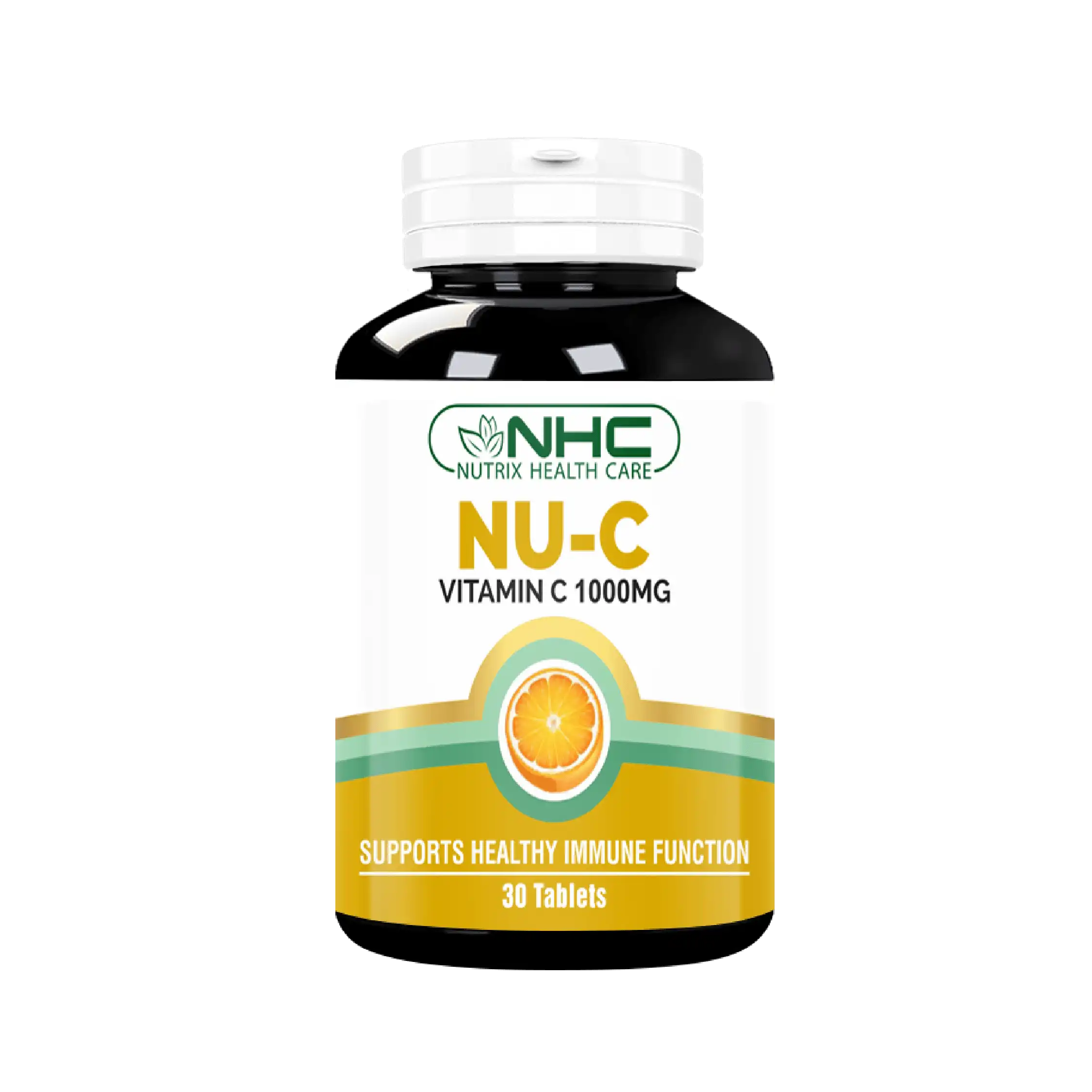 high‑strength Vitamin C 1000 mg immune support tablets, NU‑C