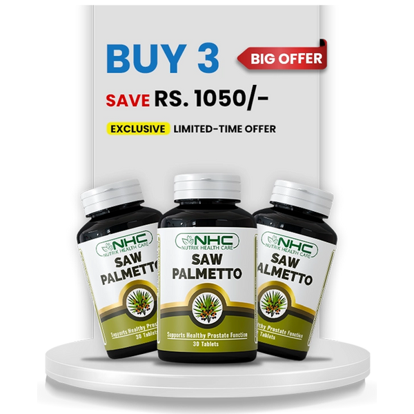 Prostate Relief Bundle (3 Saw Palmetto)