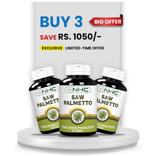 Prostate Relief Bundle (3 Saw Palmetto)