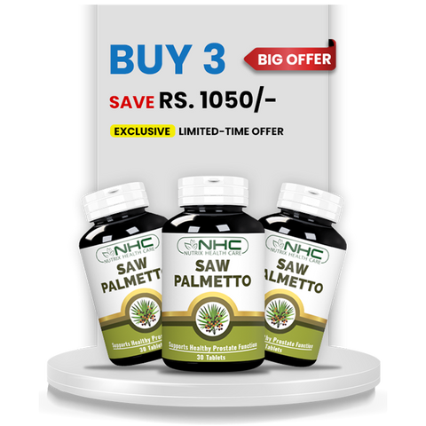 Prostate Relief Bundle (3 Saw Palmetto)