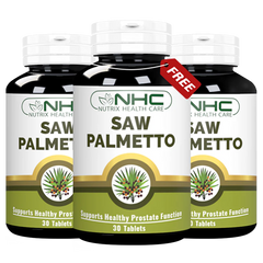 2 Saw Palmetto + 1 Saw Palmetto Free