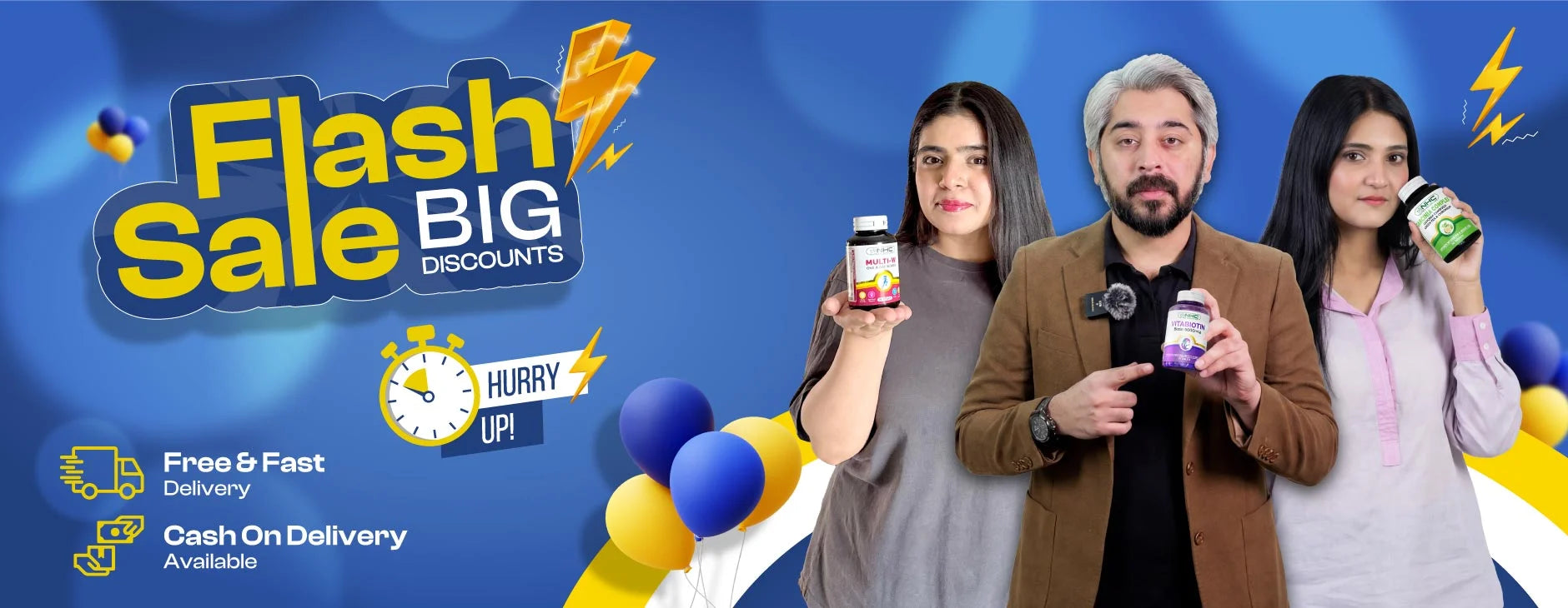 Flash Sale – Big Discounts on Health Supplements