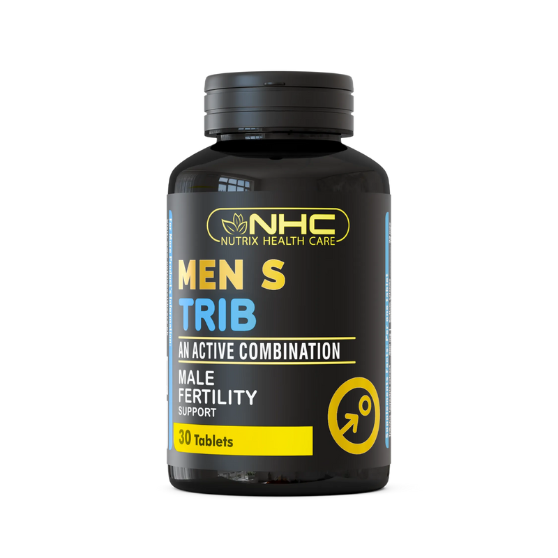 NHC Men S Trib Male Fertility Support 30 Tablets – front view, active combination for male fertility
