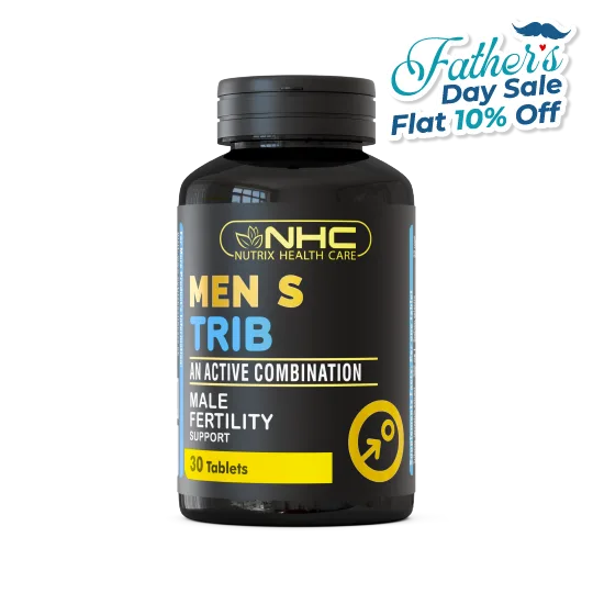 NHC Men's Trib Active Combination 30 Tablets – Male Fertility Support – Father's Day Sale Flat 10% Off