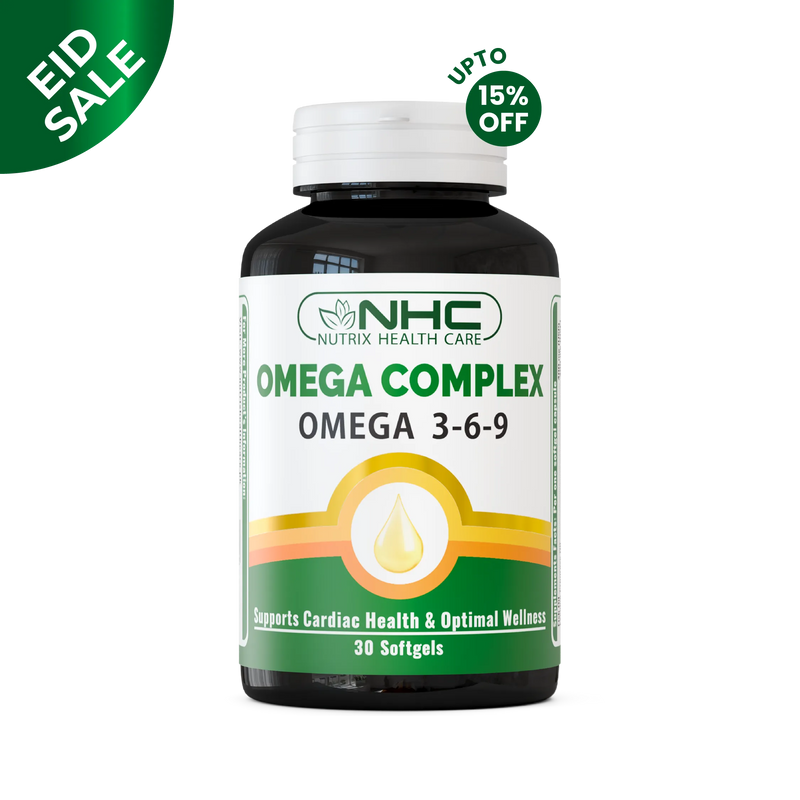 Omega Complex (Omega-3, 6, 9 fatty acids)