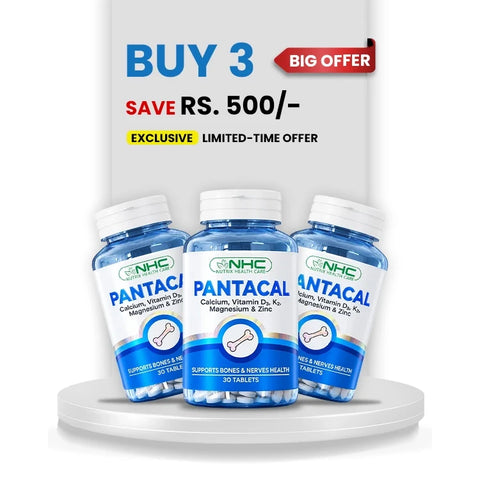 NHC Pantacal 3-pack bundle, Rs. 3,550 discounted from Rs. 4,050, save Rs. 500, online customers onl