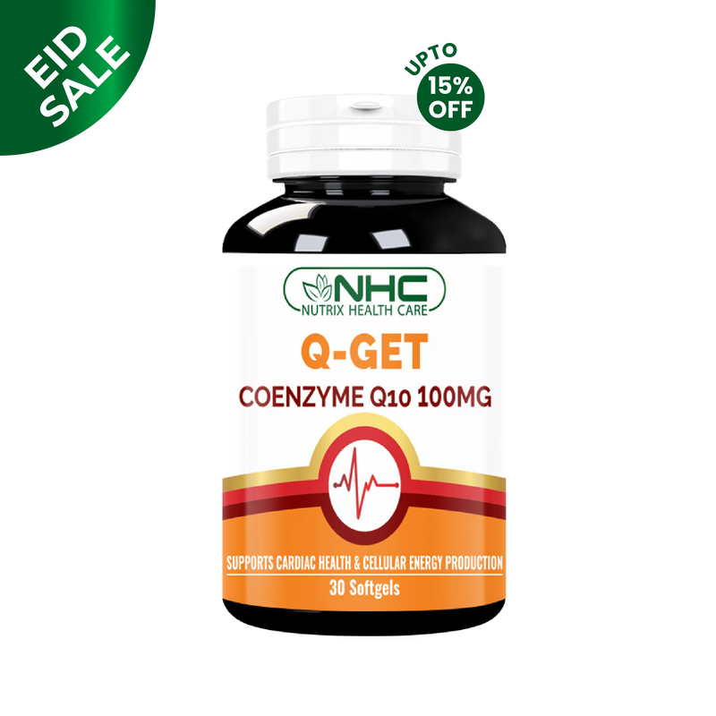 Nutrix Q-Get CoQ10 capsules Pakistan