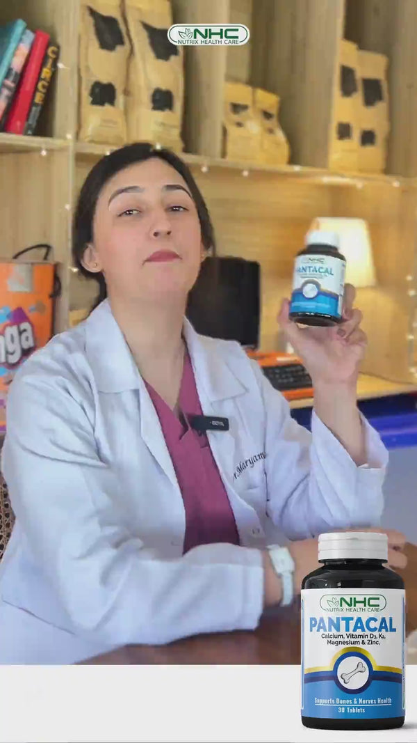 Dr Amna reviewing Pantacal and Recommending for Bone Health