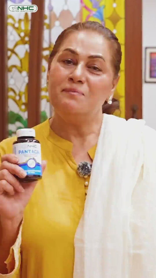 Pakistan Showbiz Industry Actresses Nida Mumtaz reviewing Pantacal and Recommending for Bone Health