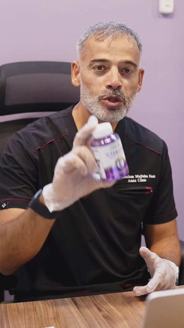 VitaBiotin supplement for hair fall control and regrowth