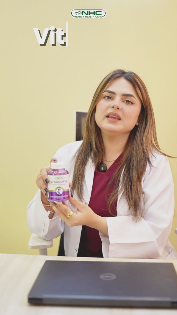 VitaBiotin daily biotin supplement for hair, skin, and nails