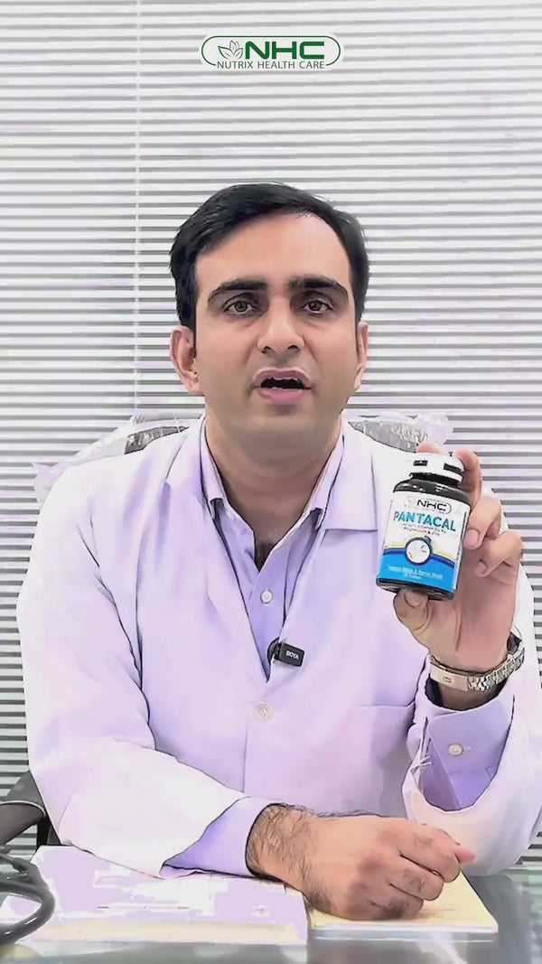 Dr Arslam reviewing Pantacal and Recommending for Bone Health