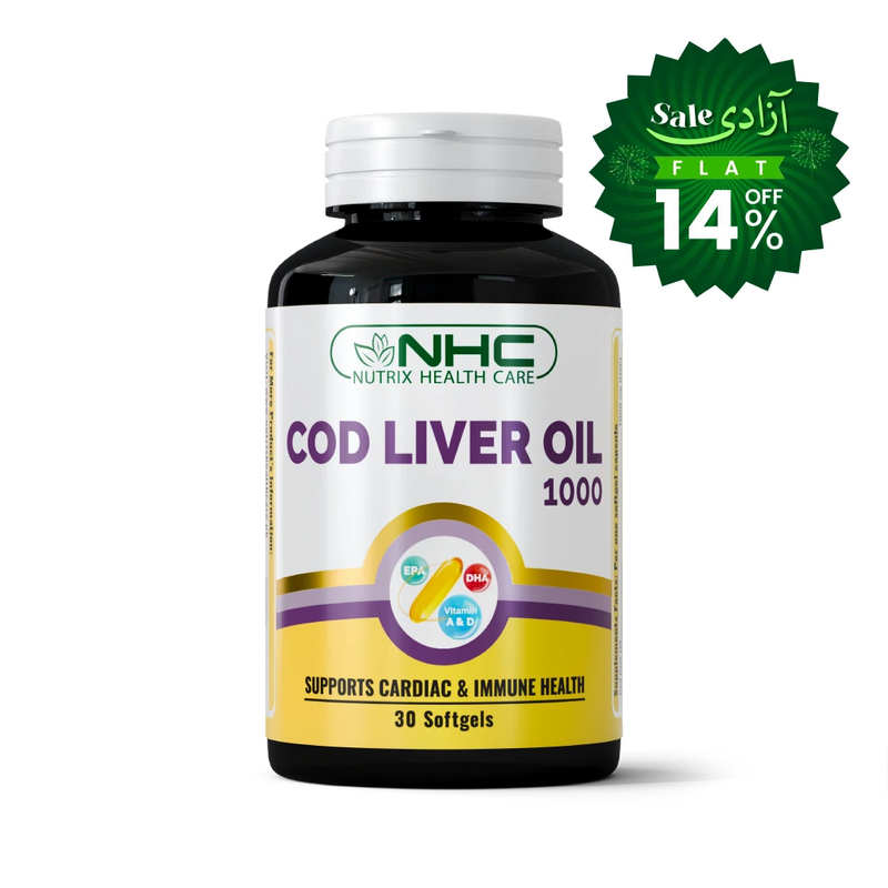 Cod Liver Oil (1000mg Softgels)